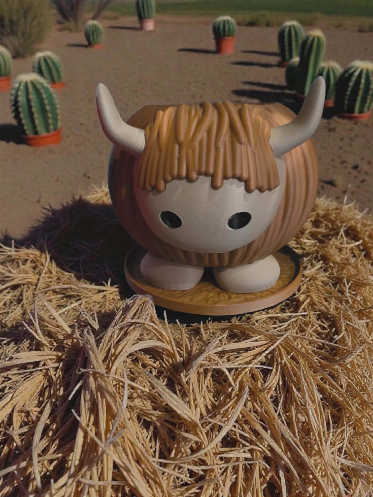 Highland Cow Planter