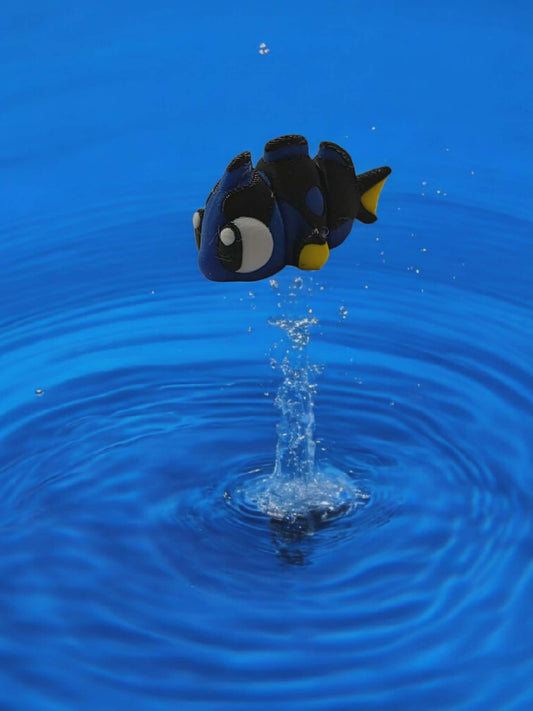 Articulating Blue Tang  Fish