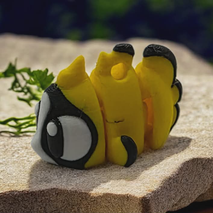 Articulating Yellow Tang Fish