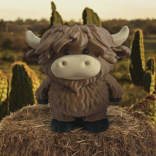 Highland Cow Soap Dispenser