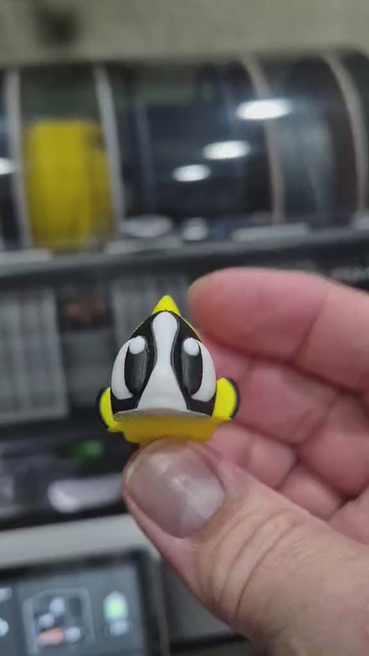 Articulating Yellow Tang Fish